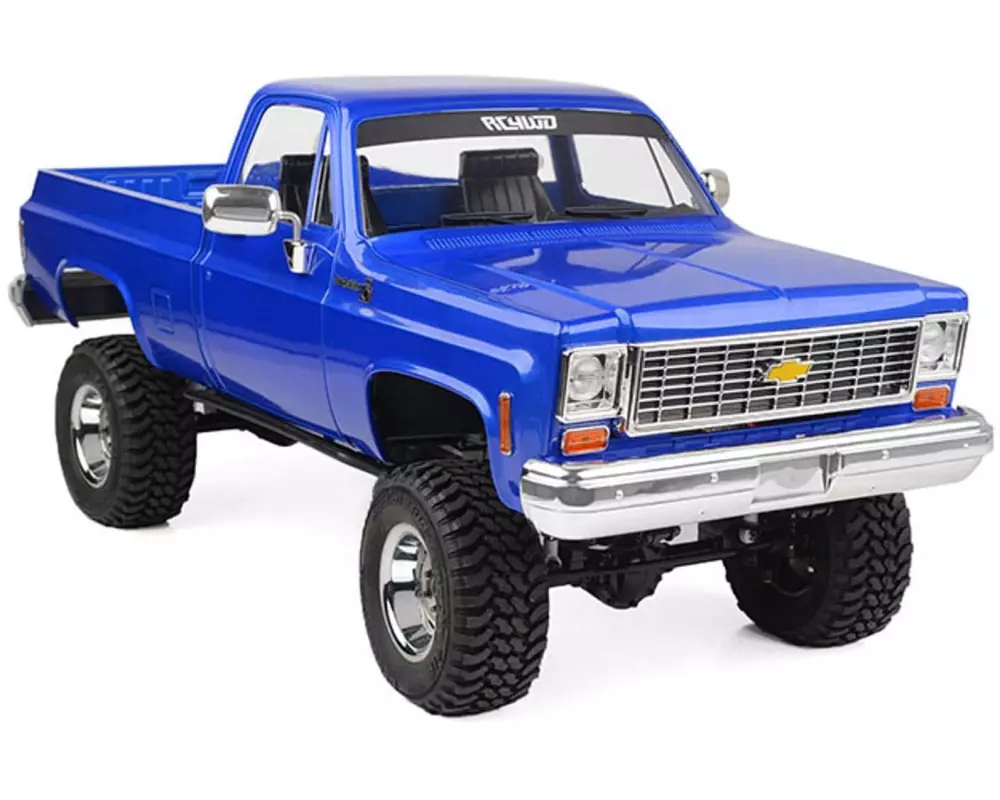 RC4WD Scale Crawler Trail Finder 2 LWB Chevy K10 Blau, RTR, 1:10
