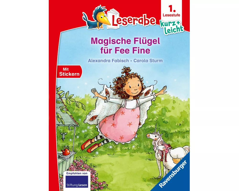 Leserabe 1. Lesestufe Kurz und leicht - Magische Flügel für Fee Fine