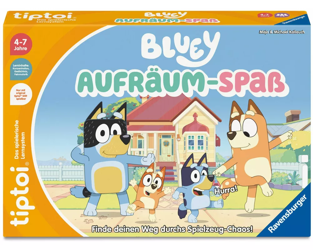 tiptoi Bluey Aufräum-Spaß - ab 4 Jahre