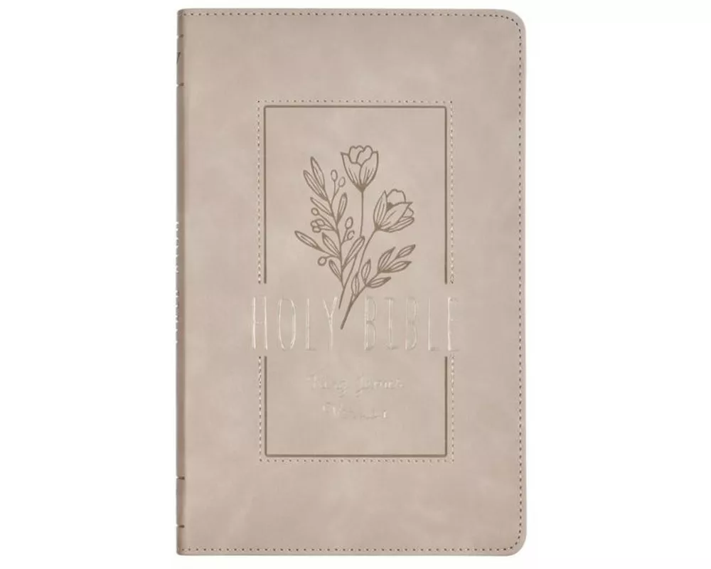 KJV Bible Gift Edition (Faux Leather Taupe)