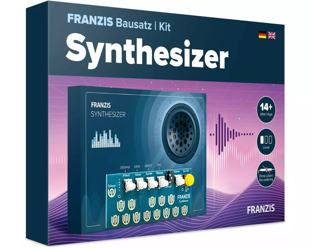 FRANZIS 67196 - Synthesizer. Setzen Sie Ihre musikalischen Ideen im Handumdrehen um - ganz ohne Lötkolben und technisches Vorwissen!