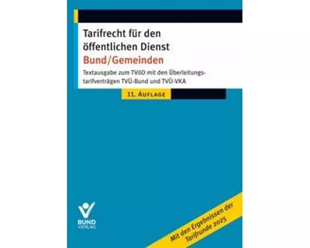 Tarifrecht für den öffentlichen Dienst Bund/Gemeinden