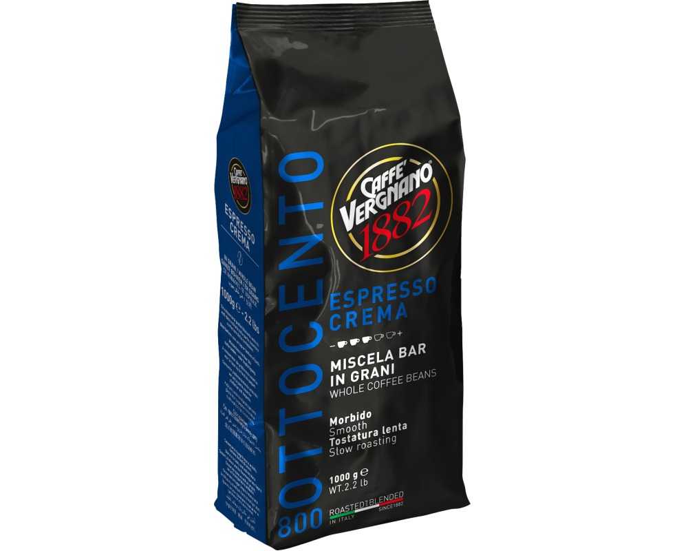 VERGNANO Espresso Crema 800 1kg 2291001 Bohnenkaffee