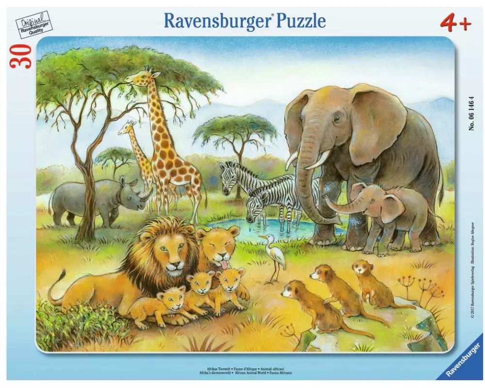 Ravensburger Puzzle Afrikas Tierwelt