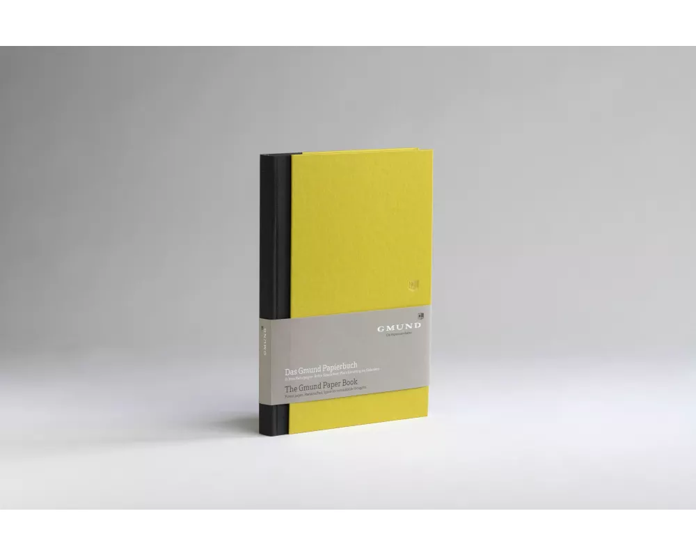 GMUND Papierbuch 17x24cm 39326 lime, dotted 160 Seiten
