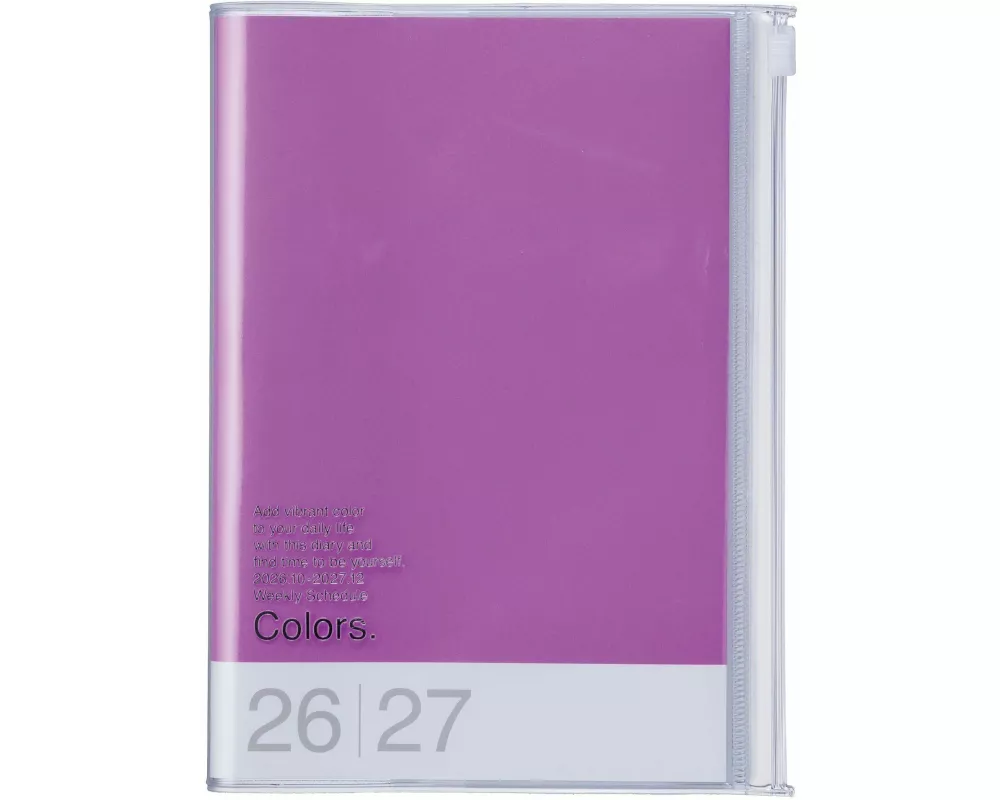 MARK'S 2026/27 Diary B6 Colors // Purple