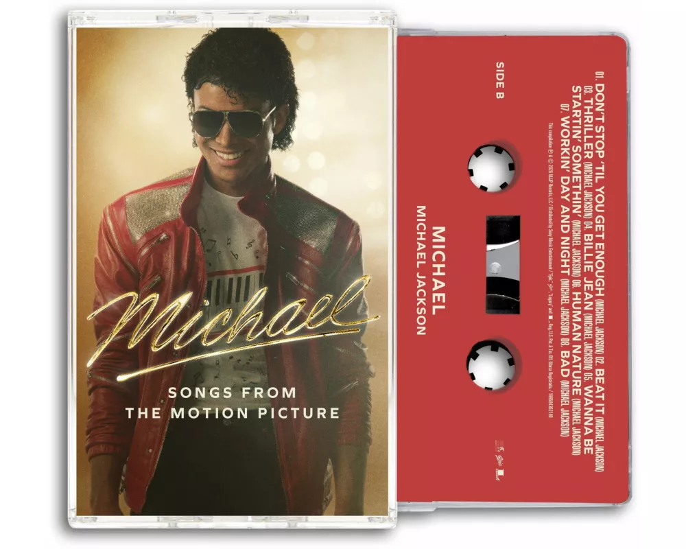 Michael: Songs from the Motion Picture - red casse
