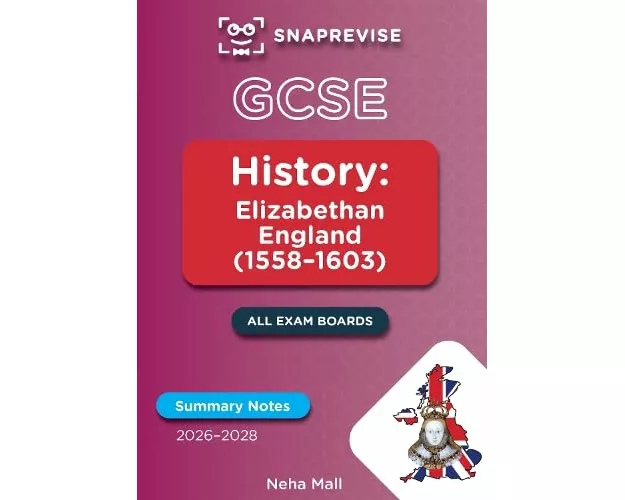 SnapRevise GCSE History Summary Notes: Elizabethan England
