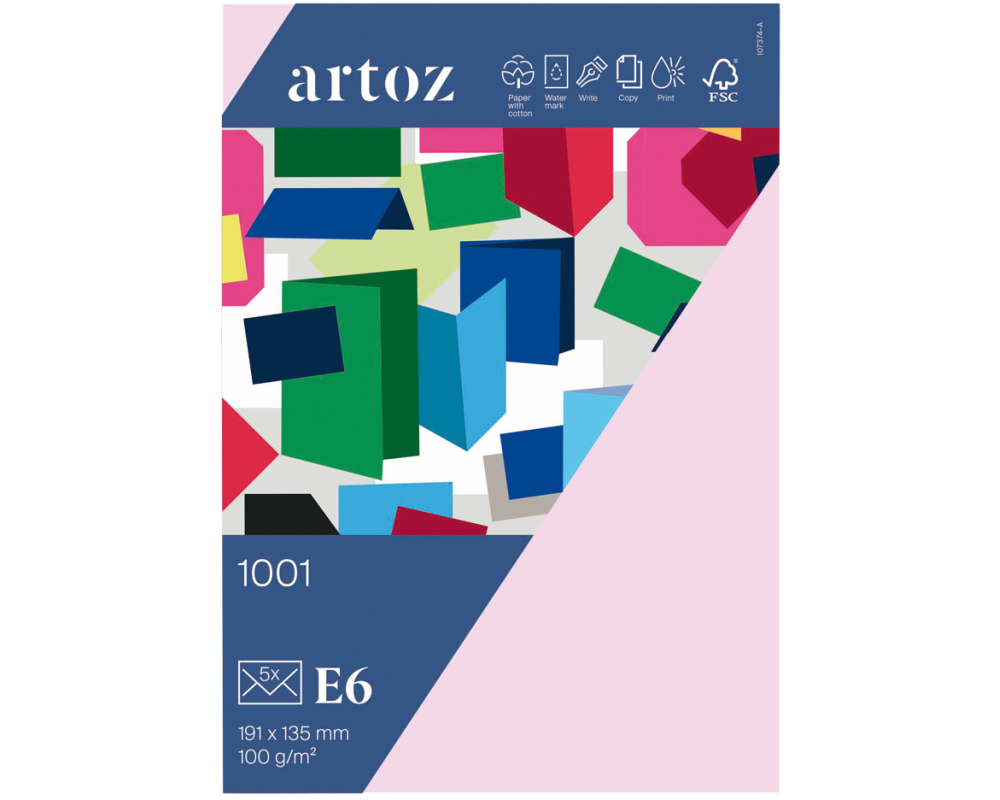ARTOZ Couverts 1001 E6 10737418-483 100g, kirschblüte 5 Stück