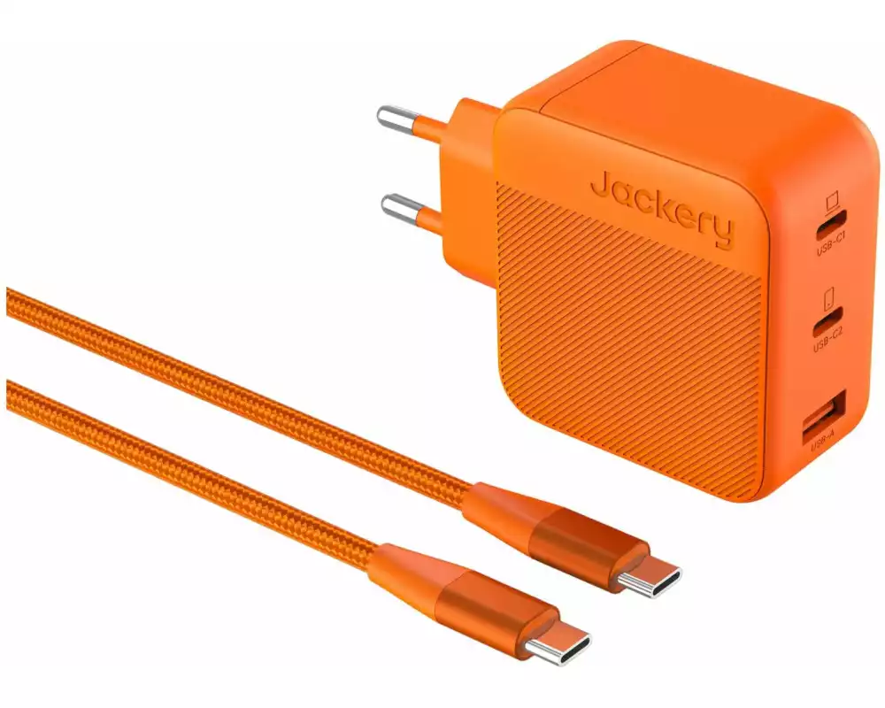 Jackery 102W GaN 3?Port Fast Charger 102W GaN 3-Port Fast