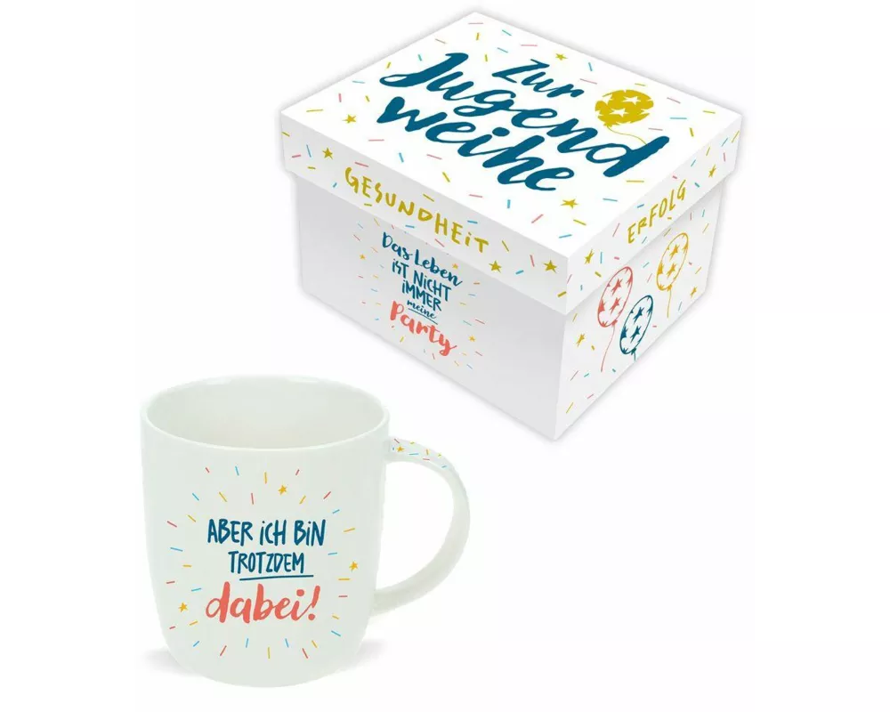 TRÖTSCH - Tasse zur Jugendweihe in Geschenkbox