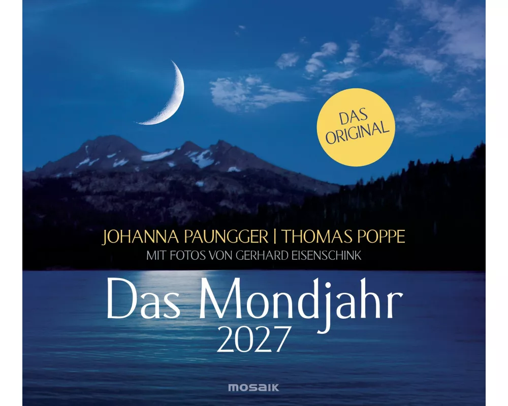 Das Mondjahr 2027 - Wandkalender