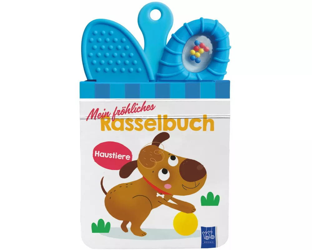 Mein fröhliches Rasselbuch - Haustiere