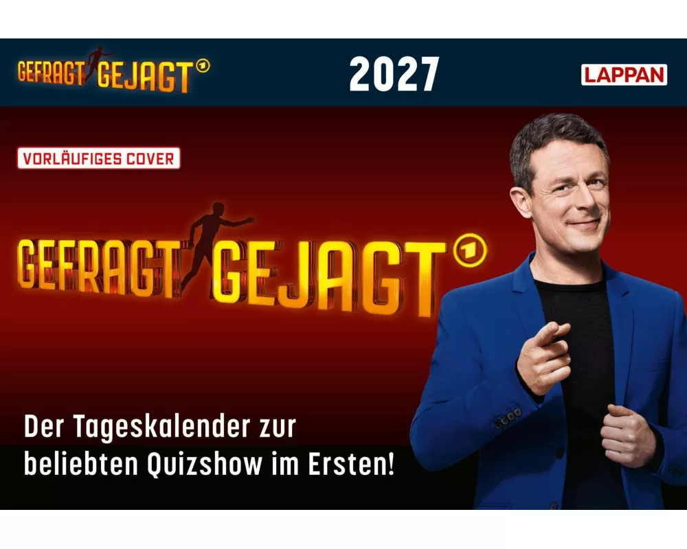 Gefragt Gejagt – Tagesabreißkalender 2027