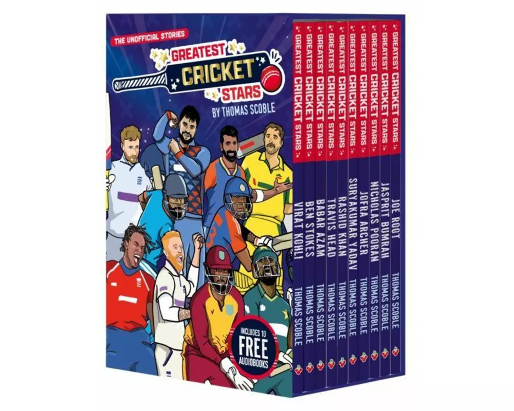 The Greatest Cricket Stars 10 Book Collection