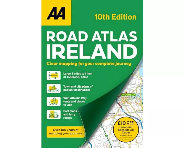 AA Road Atlas Ireland