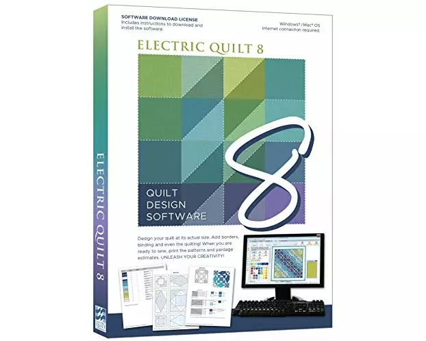 Electric Quilt 8 (EQ8) Quilt Design Software