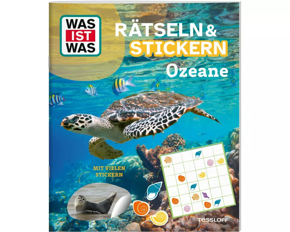 WAS IST WAS Rätseln und Stickern: Ozeane
