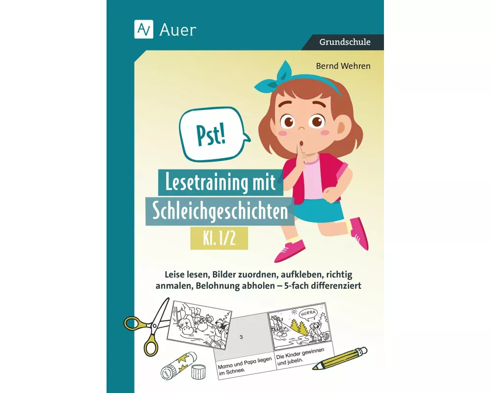 Pst! Lesetraining mit Schleichgeschichten, Kl. 1/2