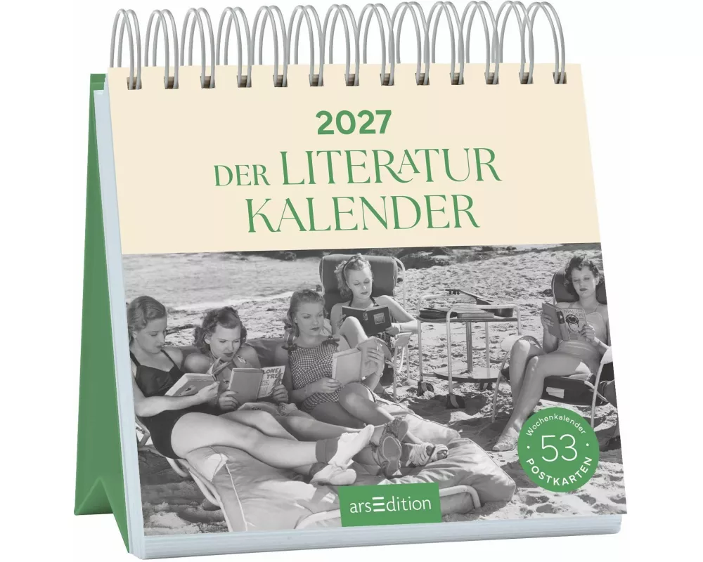 Postkartenkalender Der Literaturkalender 2027