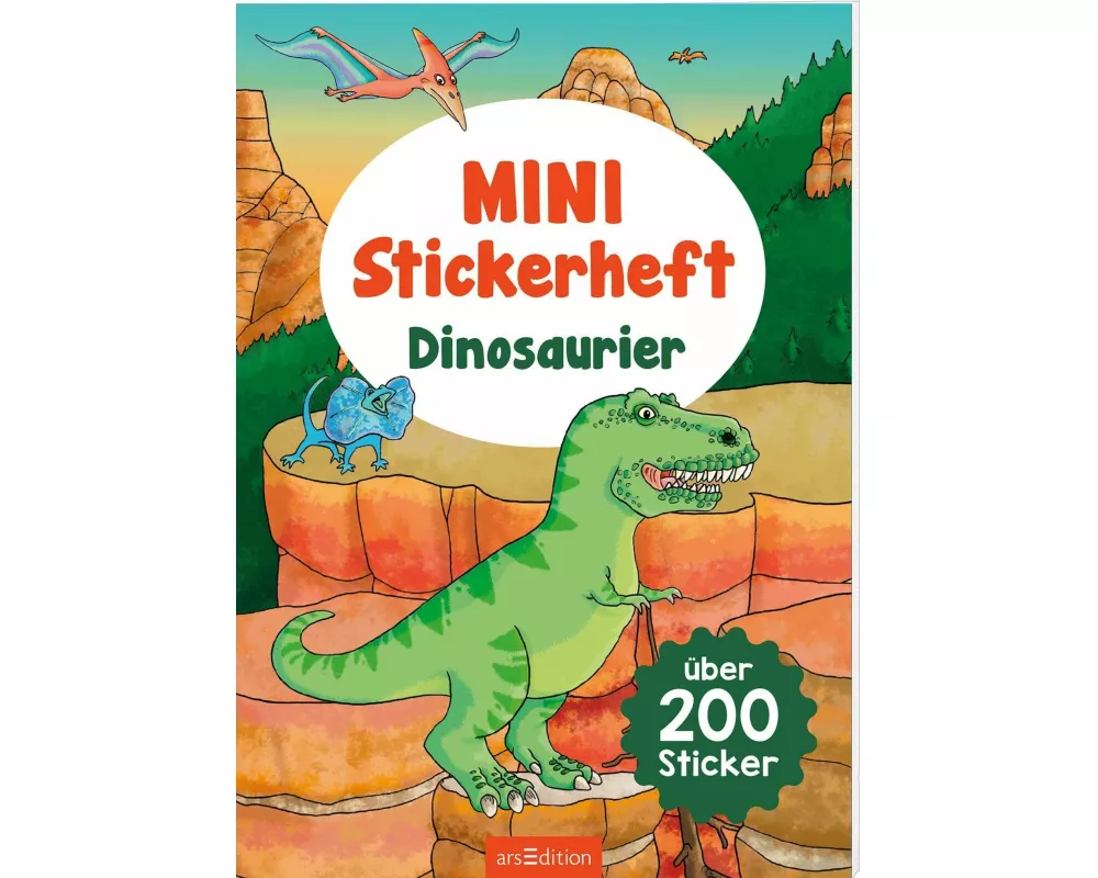 MINI-Stickerheft – Dinosaurier