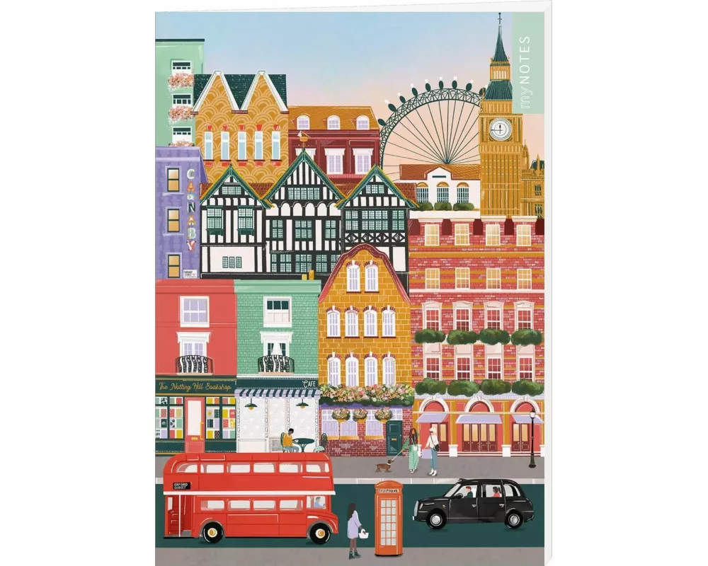 myNOTES Papeterie: Notizheft Simply, Katy – London