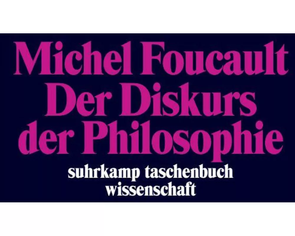 Der Diskurs der Philosophie