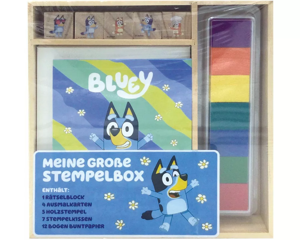 Bluey: Meine große Stempelbox