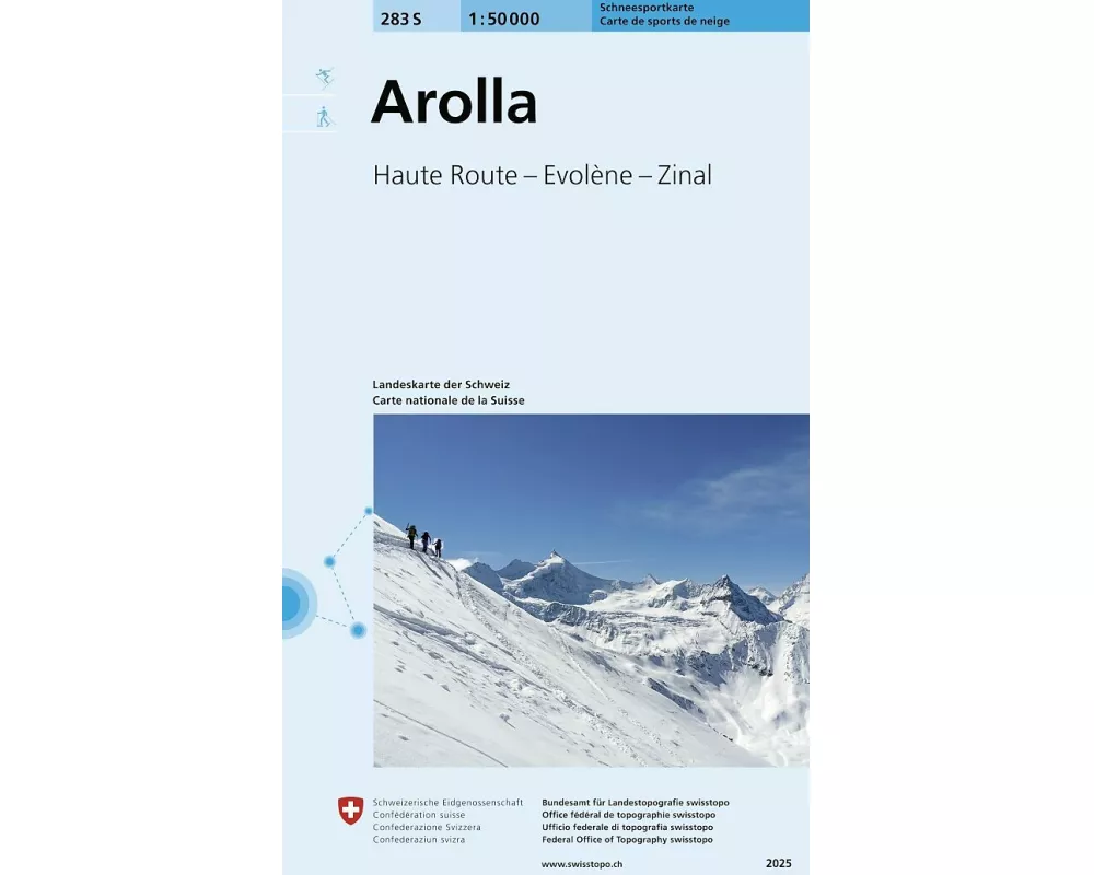 283S Arolla Schneesportkarte