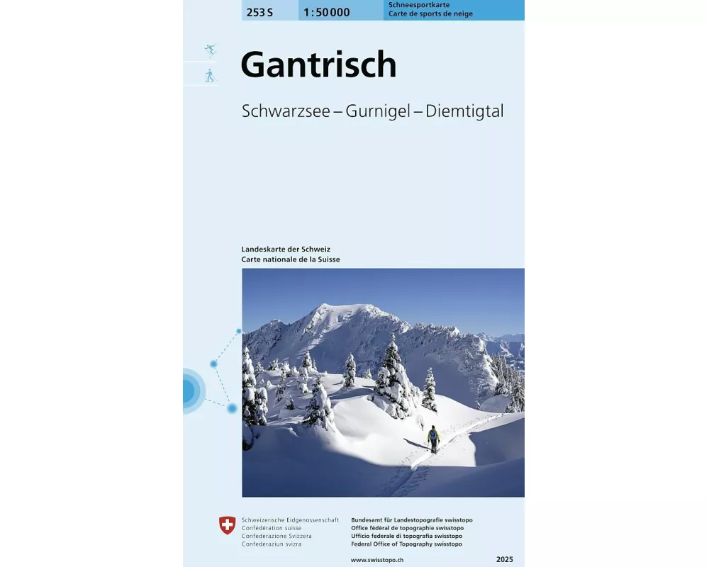 253S Gantrisch Schneesportkarte