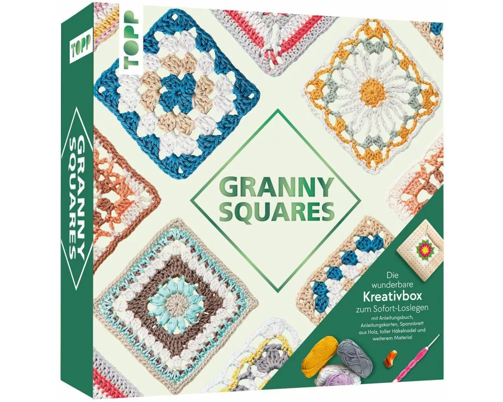 Die wunderbare Kreativbox Granny Squares