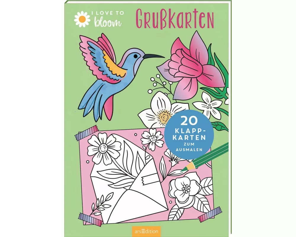 I Love to Bloom – Grußkarten