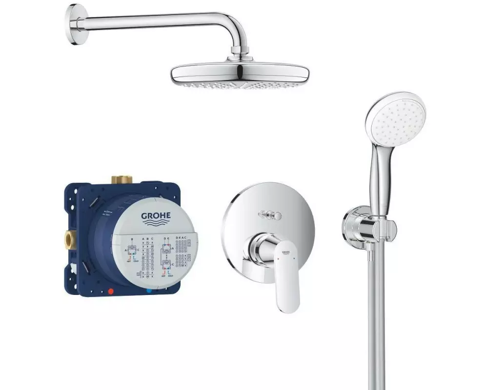 GROHE Duschsystem Eurosmart Cosmopolitan Tempesta 210
