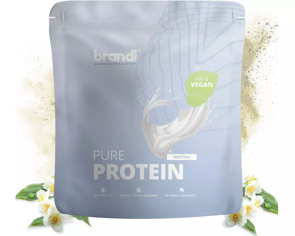 Brandl-Nutrition Pure Protein Vegan Neutral 1000 g