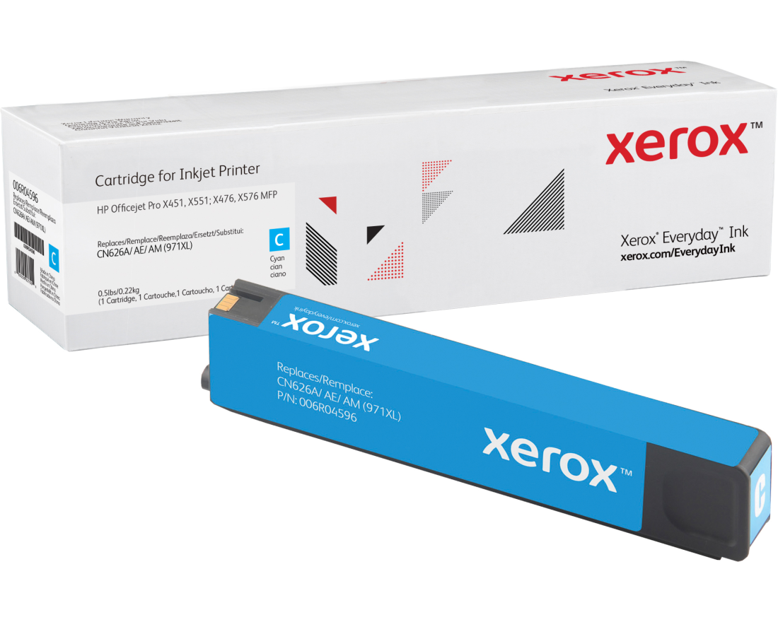 Everyday™ Cyan Tonermodul von Xerox kompatibel mit HP 971XL (CN626AE, CN626A, CN626AM), Hohe Kapazität