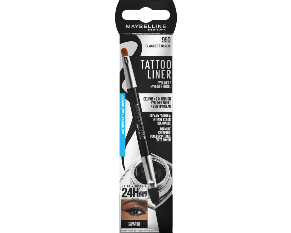 Maybelline Tattoo Liner Gel Pot Schwarz