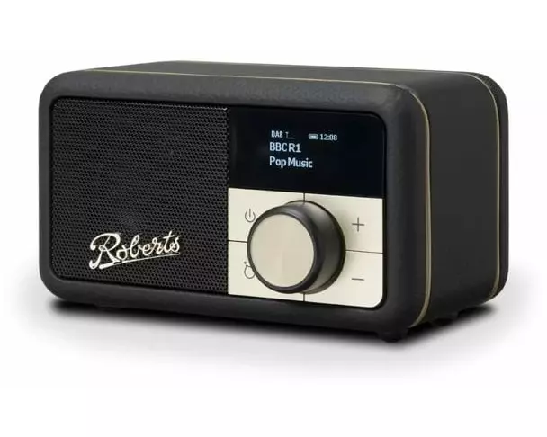 Roberts DAB+ Radio Petite Black