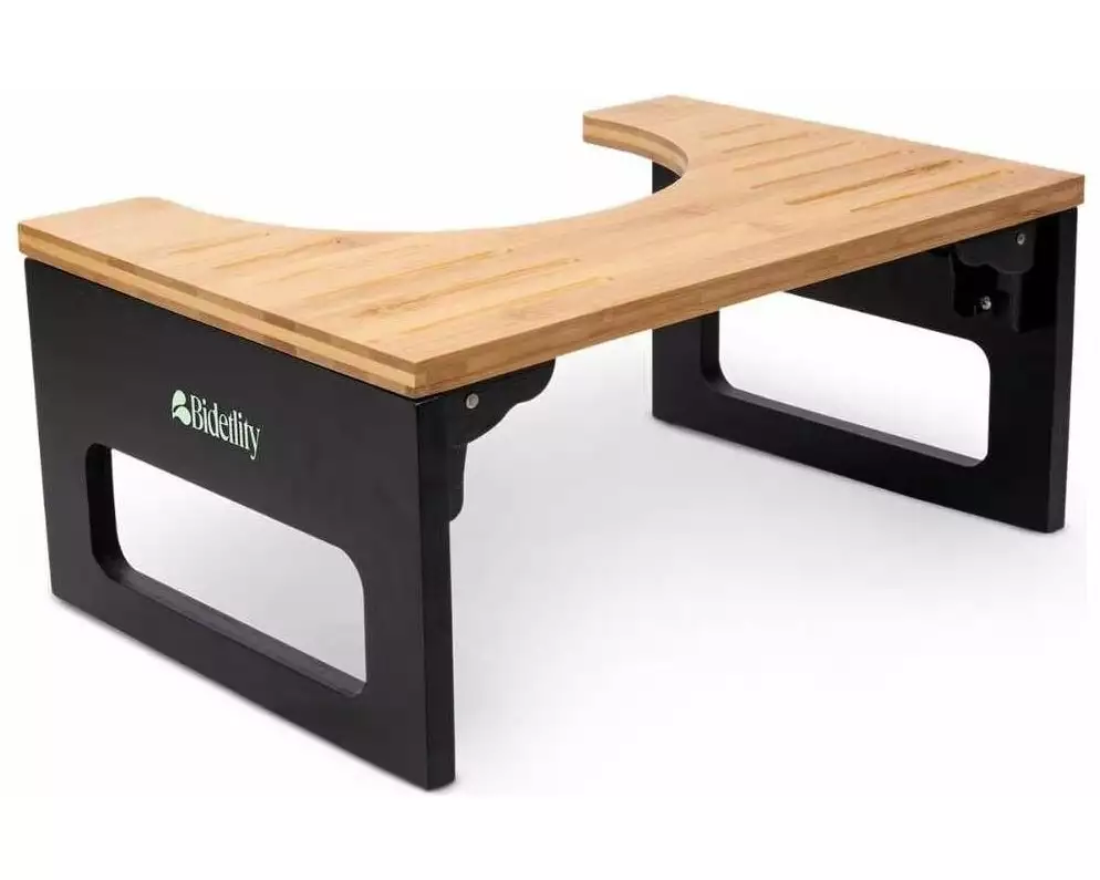 Bidetlity Toilettenhocker, Schwarz