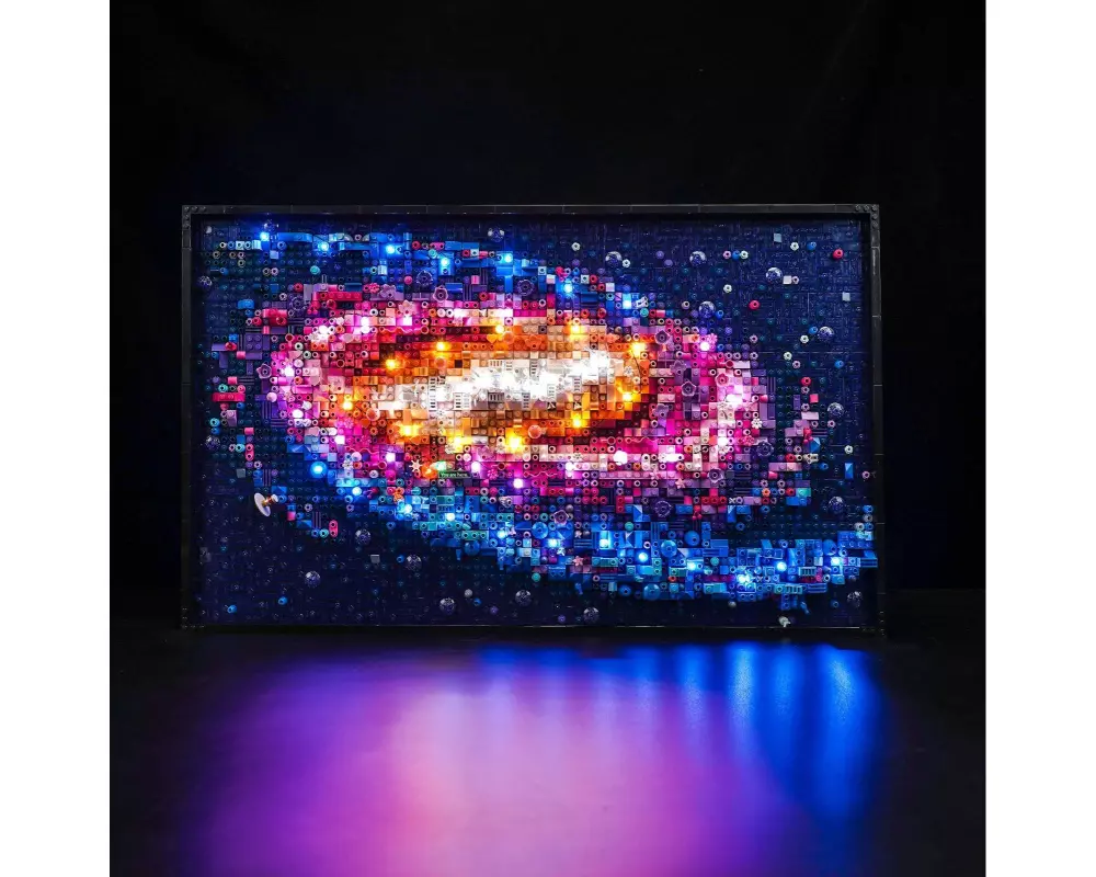 BrickBling LED-Licht-Set für LEGO Die Milchstrassen-Galaxie (31212)