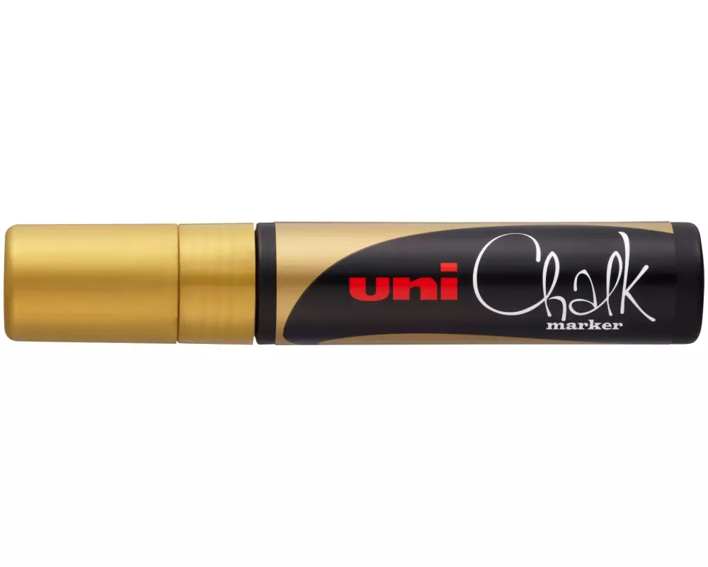 Uni Kreidemarker uni Chalk 15 mm Gold