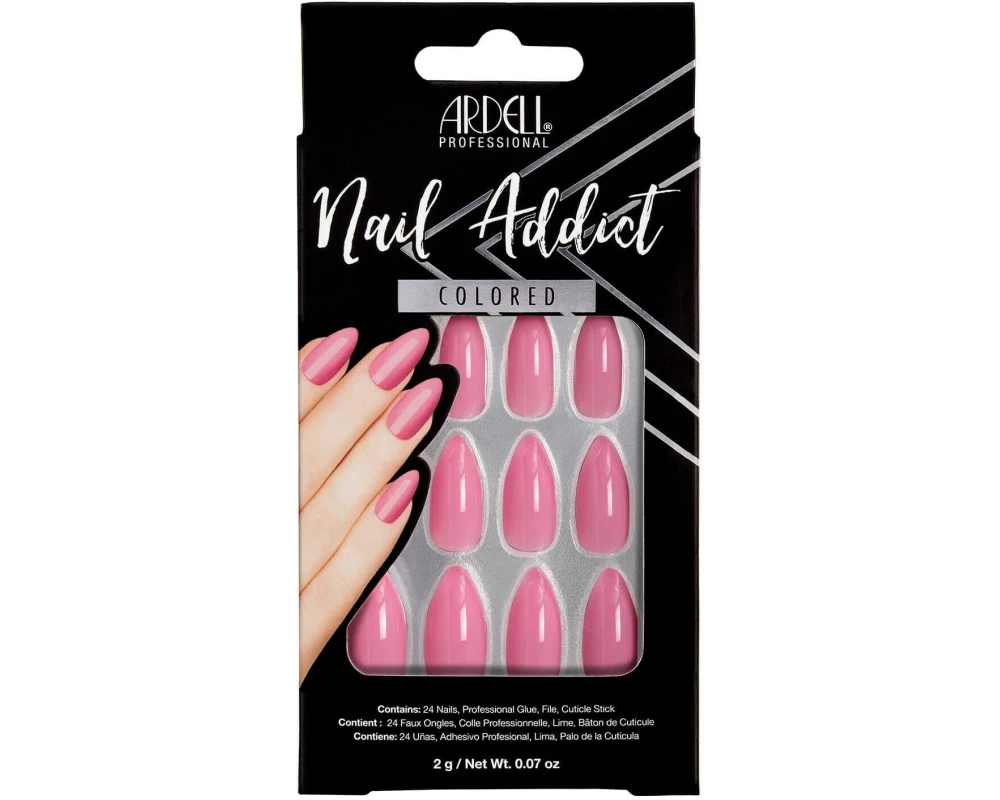 Ardell Nail Addict Lucious Pink 24 Stück