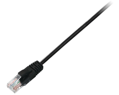 V7 V7CAT6UTP-50C-BLK-1E 48.77 cm Category 6 Network Cable