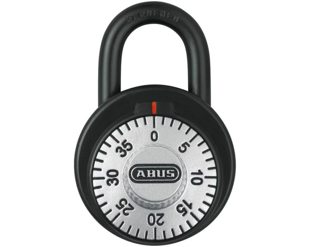 Abus 78 Schwarz/Silber Stahl
