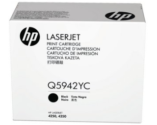 HP Toner-Modul Contract schwarz Q5942YC LaserJet 4250/4350 24'500 S.