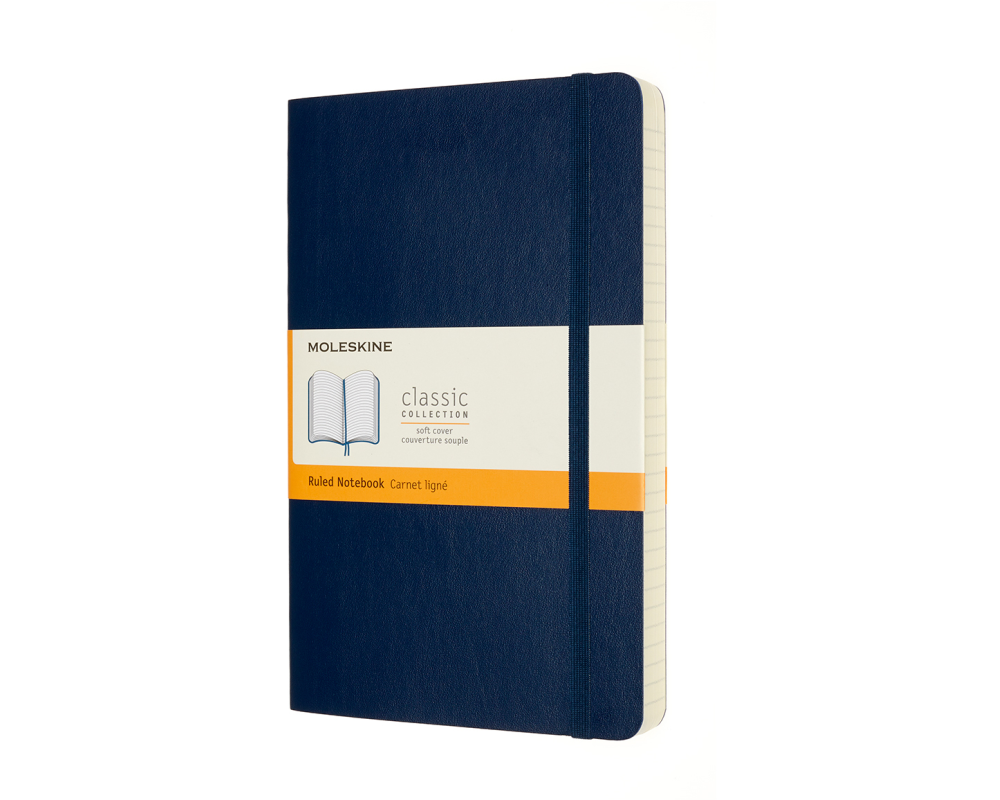 MOLESKINE Notizbuch SC L/A5 606259 liniert,saphir,192 S.