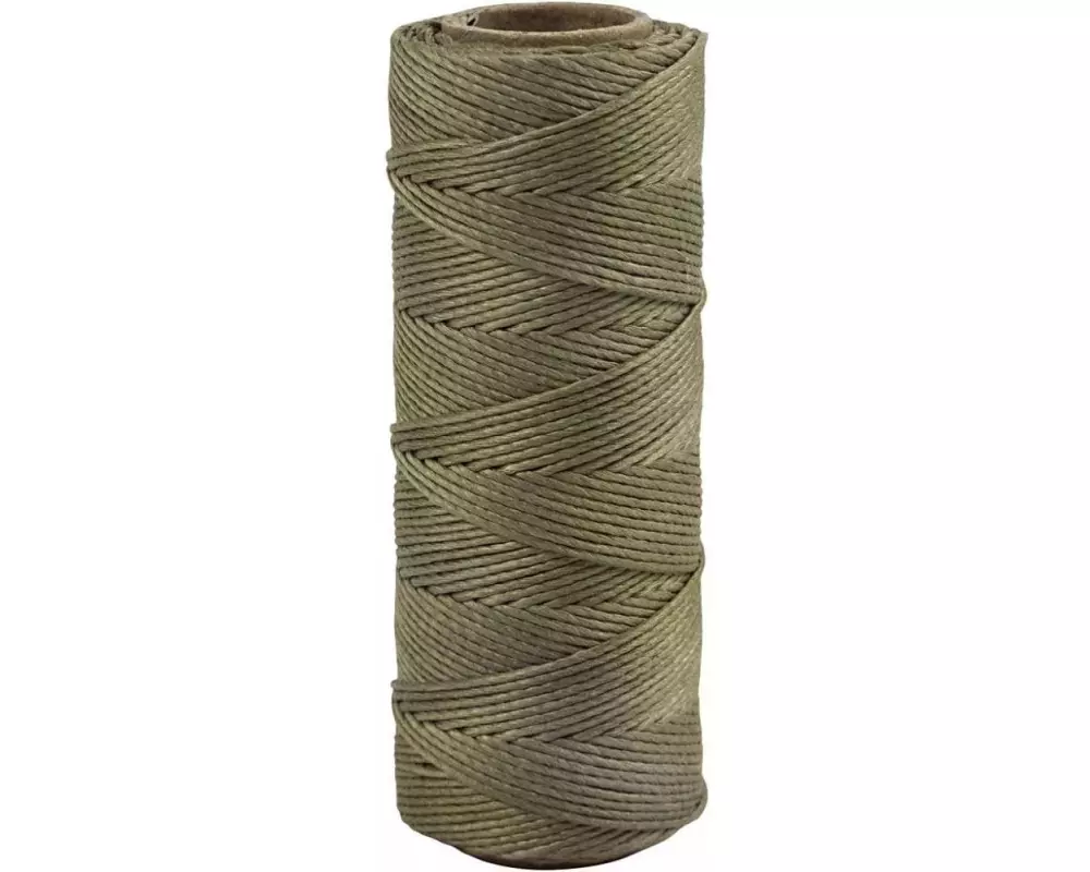 Creativ Company Bambus Kordel 1 mm, 65 m Olivgrün