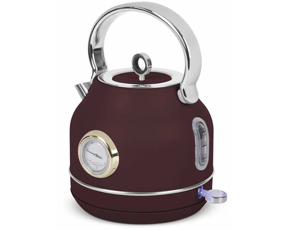 Berlinger Haus Wasserkocher matt bordeaux Leonardo Collection