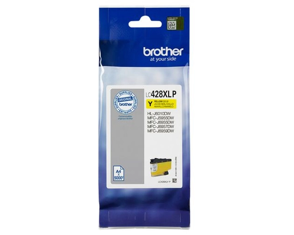 Brother LC-428XLYP Druckerpatrone 1 Stück(e) Original Gelb