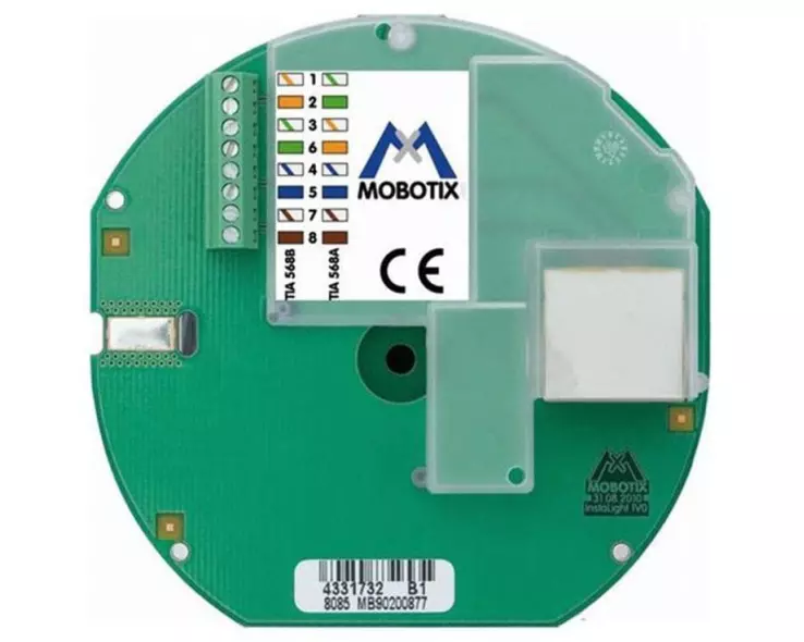Mobotix Türcontroller MX-OPT-IO2 I/O Modul RJ-45 Platine