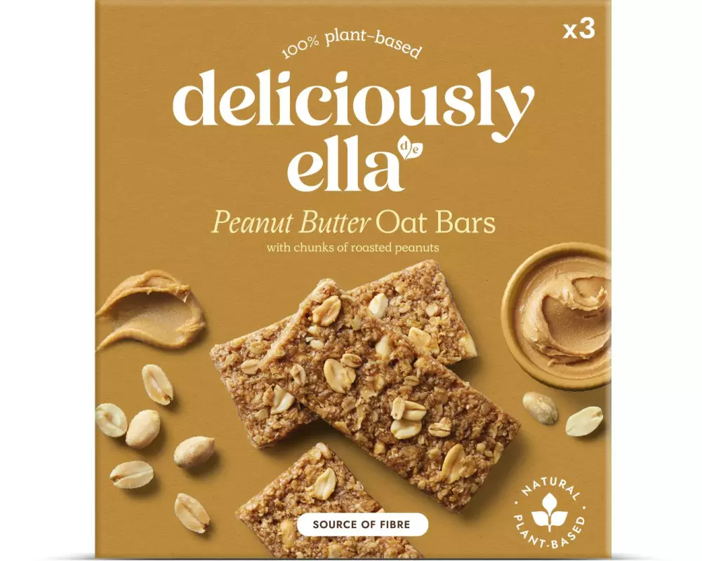 Deliciously Ella Riegel Erdnussbutter 3 x 50 g